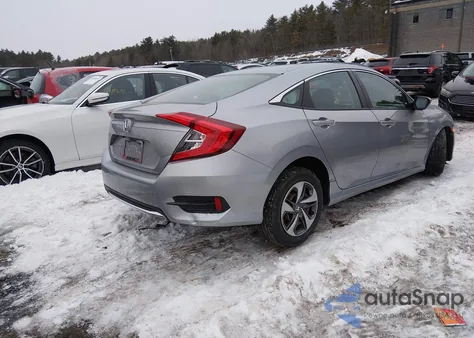 2019 Honda Civic Lx from USA, damaged, VIN 19XFC2F62KE011102